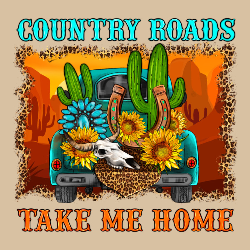Country Roads Take Me Home Heavyweight Hoodie by HRA Design Shop | Teevron