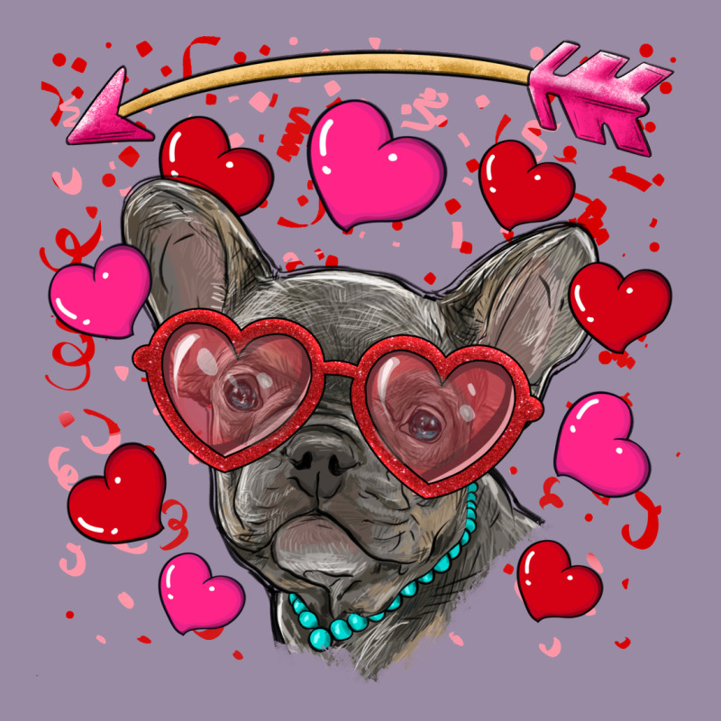 Valentine's Day French Bulldog Puppy Classic Tee by RanaPortraitStore | Teevron