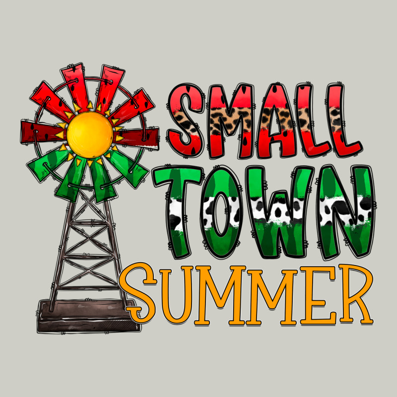 Small Town Summer Heavyweight Hoodie by CowhideDigitalArt | Teevron
