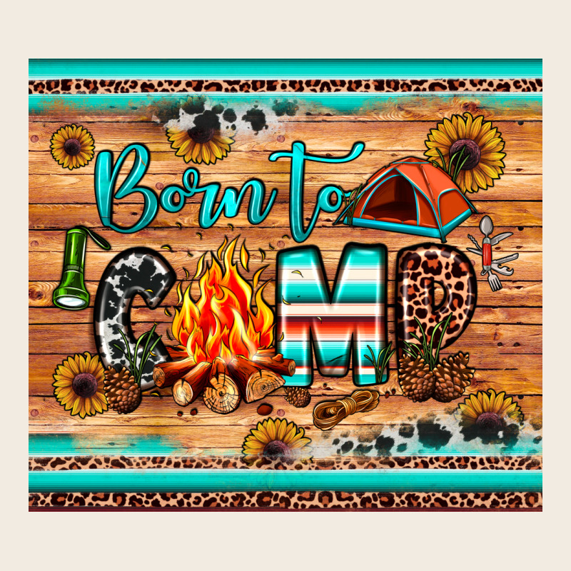 Born To Camp Premium Sweatshirt by JahusDesignShop | Teevron