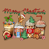 Merry Christmas Gingerbread Coffee Cups Long Sleeve Tee | Teevron