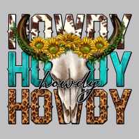 Howdy Howdy Howdy Western Bull Skull Long Sleeve Tee | Teevron
