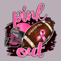 Pink Out Football Vintage Tee | Teevron
