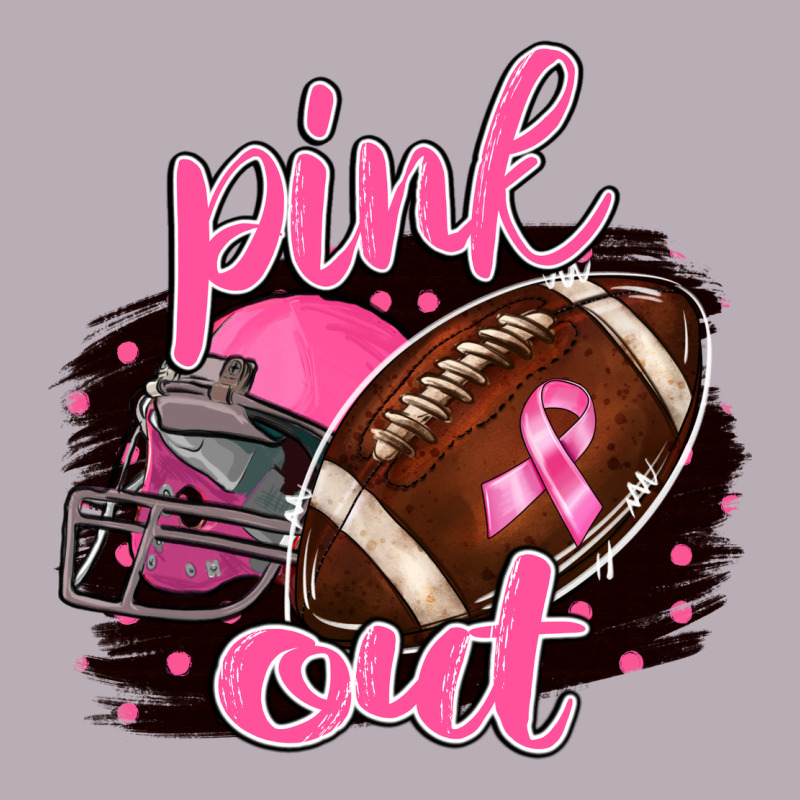 Pink Out Football Vintage Tee by BarkalooDesign | Teevron