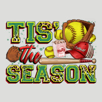 Tis' The Season Softball Zipper Hoodie | Teevron