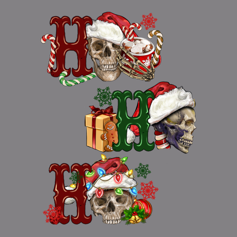 Ho Ho Ho Skull Heavyweight Hoodie by FaDigitalArtStudio | Teevron