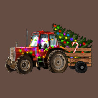 Christmas Farm Tractor Long Sleeve Tee | Teevron