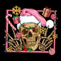Pink Christmas Skeleton Premium Sweatshirt | Teevron