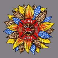 Firefighter Sunflower Heavyweight Hoodie | Teevron