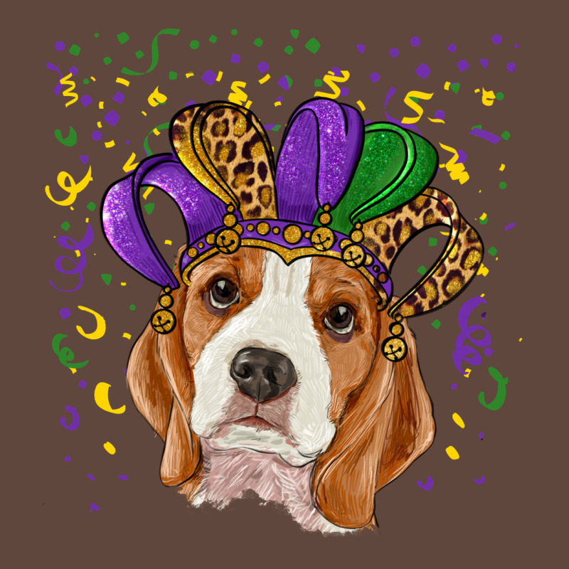Mardi Gras Beagle Classic Tee by RanaPortraitStore | Teevron