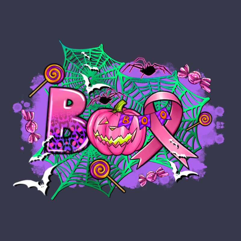 Halloween Boo With Cancer Ribbon Long Sleeve Tee by AdoDesignShop | Teevron