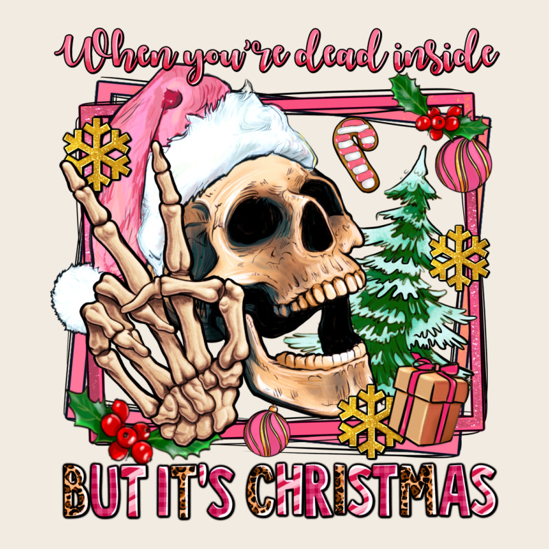 When You're Dead Inside But It's Christmas Premium Sweatshirt by AdoDesignShop | Teevron