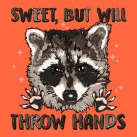 Sweet But Will Throw Hands Premium Hoodie | Teevron