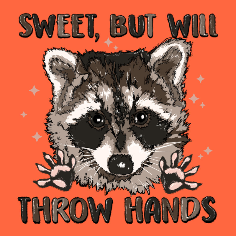 Sweet But Will Throw Hands Premium Hoodie by MaliasSmallBusiness | Teevron