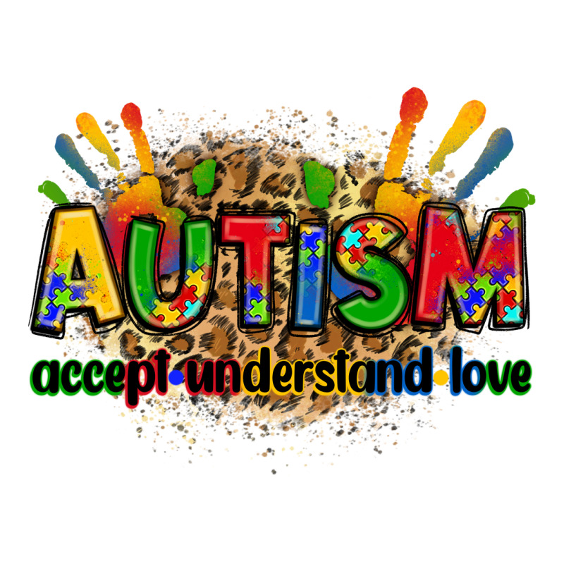 Autism Accept Understand Love Zipper Hoodie by Zillion Design Studio | Teevron