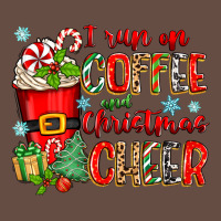 I Run On Coffee And Christmas Cheer Long Sleeve Tee | Teevron