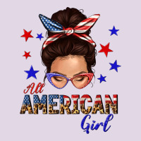 All American Girl Messy Bun Classic Tee | Teevron