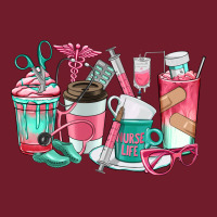Nurse Coffee Cups Zipper Hoodie | Teevron
