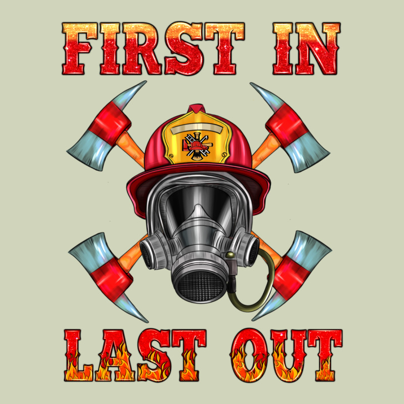 Firefighter Face Mask With Axes Heavyweight Hoodie by HRA Design Shop | Teevron