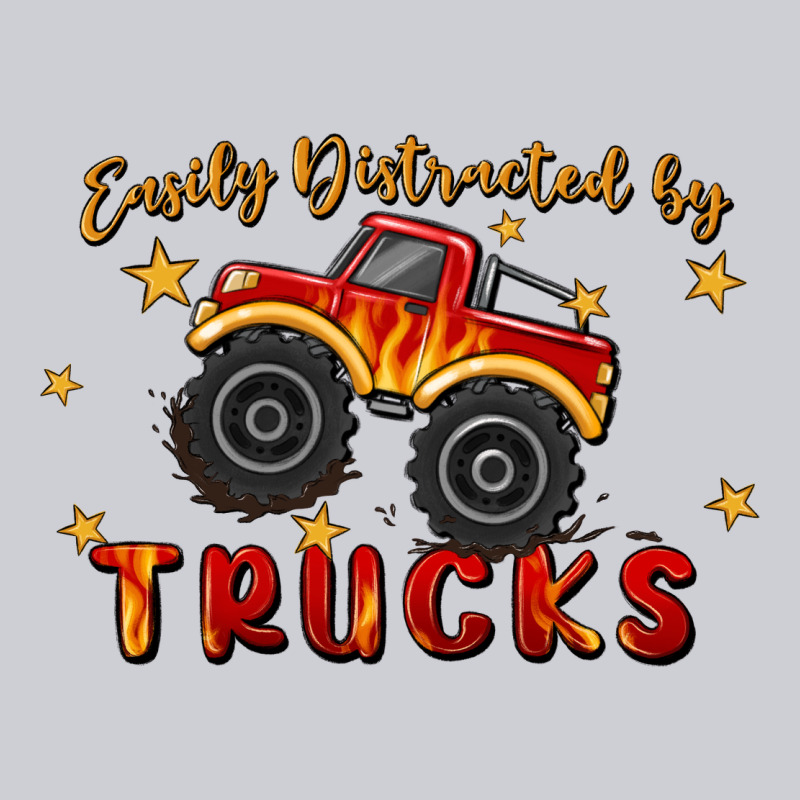 Easily Distracted By Trucks Urban Hoodie by MaliasSmallBusiness | Teevron