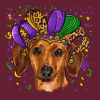 Mardi Gras Hat Dachshund Classic Tee | Teevron