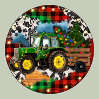 Christmas Farm Tractor Long Sleeve Tee | Teevron
