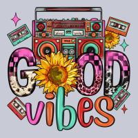 Good Vibes Cassette Boombox Heavyweight Hoodie | Teevron
