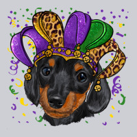 Mardi Gras Hat Dachshund Puppy Classic Tee | Teevron