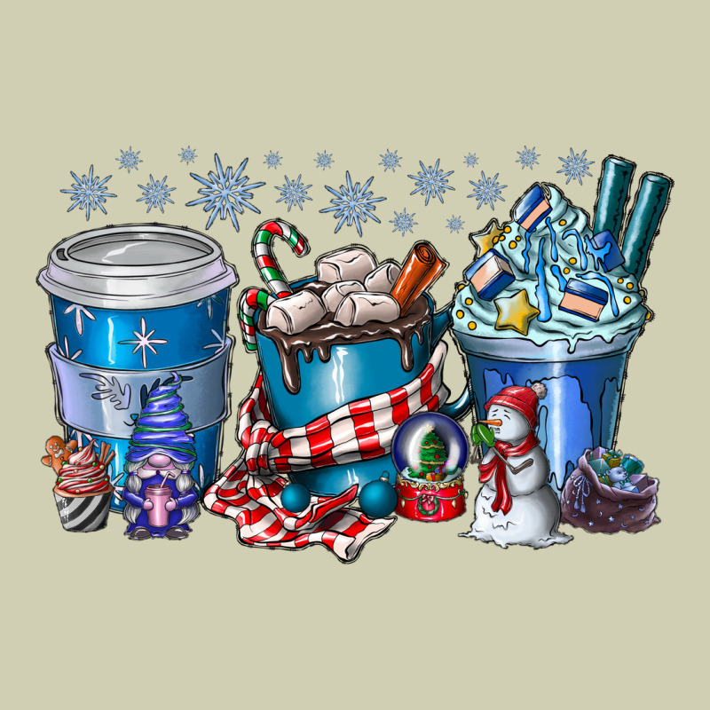 Christmas Coffee Heavy Core Tee by CowhideDigitalArt | Teevron