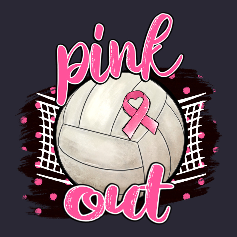Pink Out Volleyball Vintage Tee by BarkalooDesign | Teevron