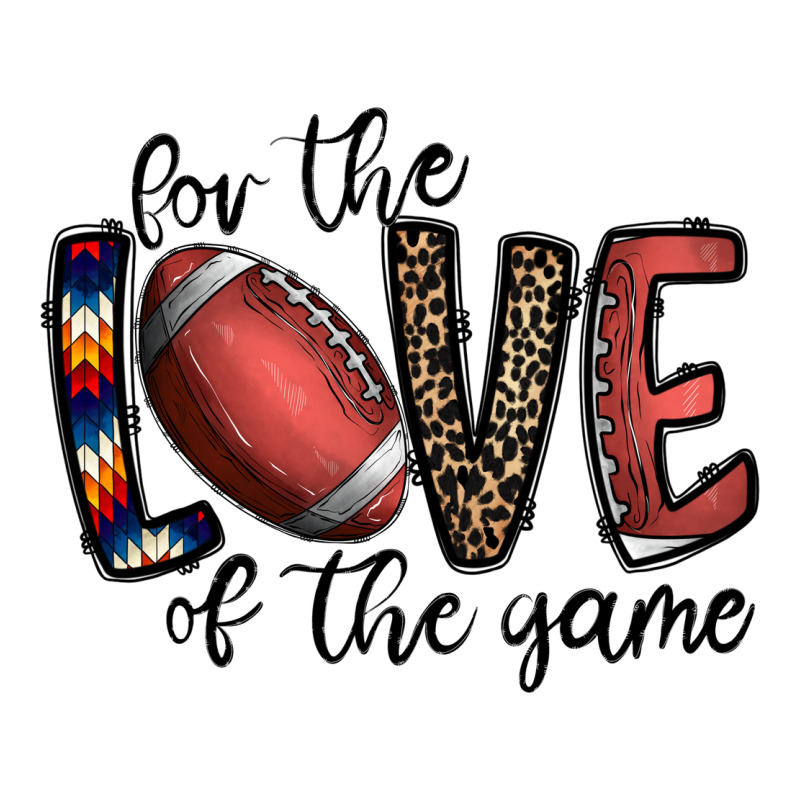 For The Love Of The Game Football Heavyweight Hoodie by CowhideDigitalArt | Teevron