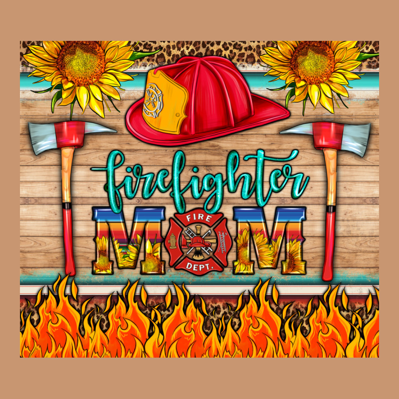 Firefighter Mom Heavyweight Hoodie by HRA Design Shop | Teevron