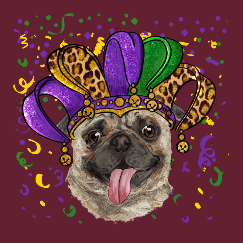 Mardi Gras Hat Pug Classic Tee by RanaPortraitStore | Teevron