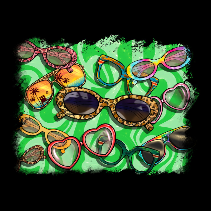 Sunglasses Background Ladies Tee by BarkalooDesign | Teevron