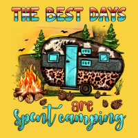 The Best Days Are Spent Camping Premium Sweatshirt | Teevron