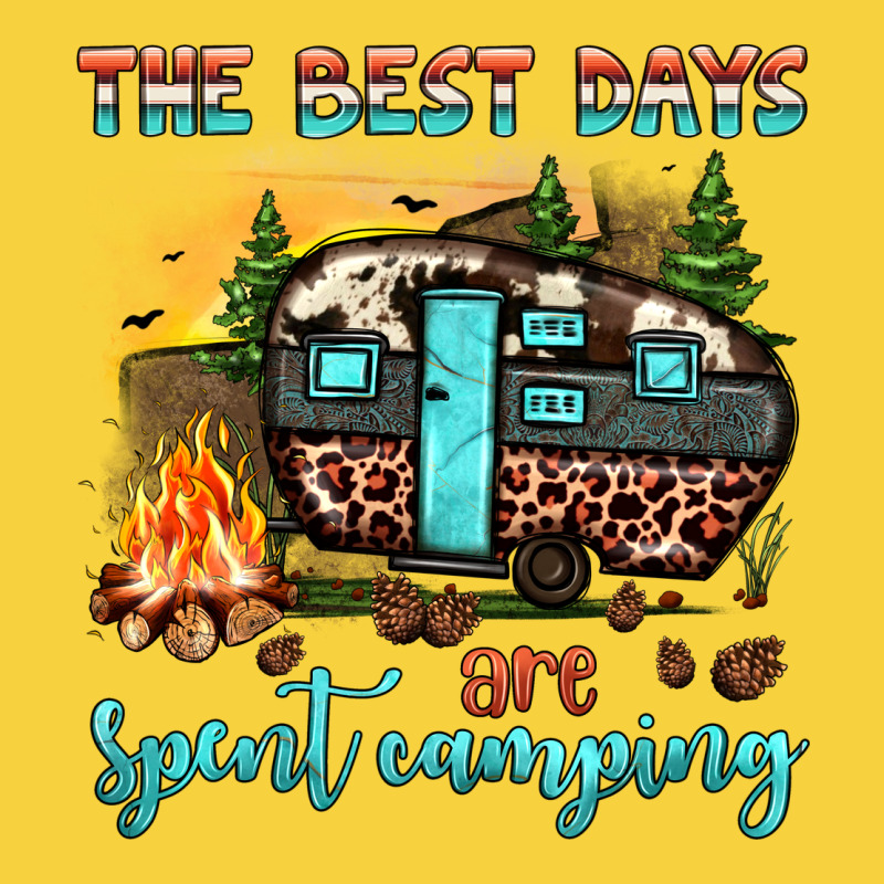 The Best Days Are Spent Camping Premium Sweatshirt by JahusDesignShop | Teevron