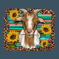 Goat Daisy Sunflowers Leopard Serape Glitter Urban Heavy Tee | Teevron