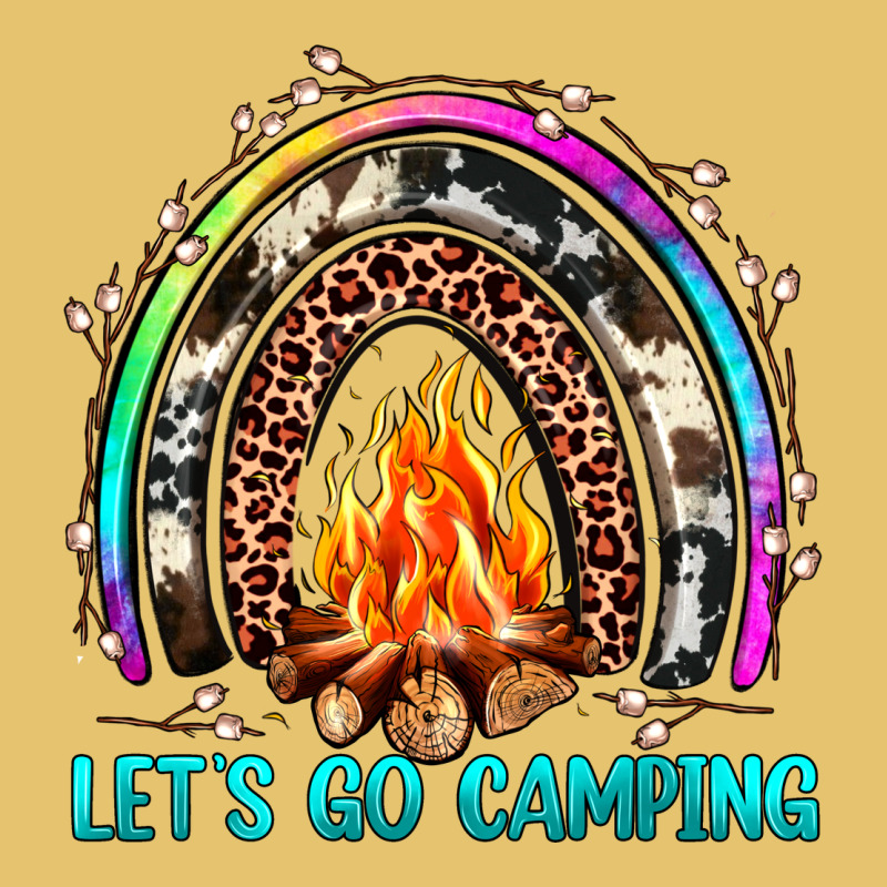 Let's Go Camping Rainbow Premium Sweatshirt by JahusDesignShop | Teevron