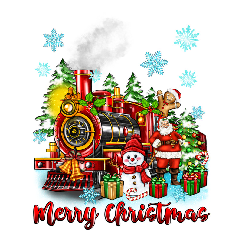 Merry Christmas Polar Express Long Sleeve Tee by Zillion Design Studio | Teevron