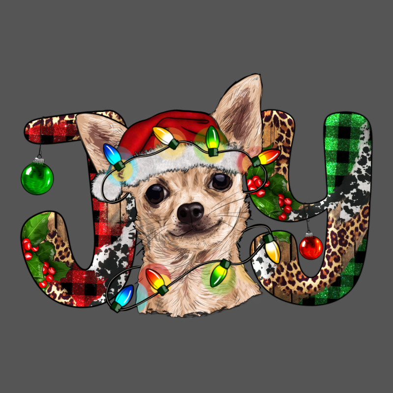 Christmas Chihuahua Joy Zipper Hoodie by RanaPortraitStore | Teevron