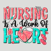 Nursing Is A Work Of Heart Zipper Hoodie | Teevron