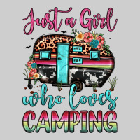 Just A Girl Who Loves Camping Premium Sweatshirt | Teevron