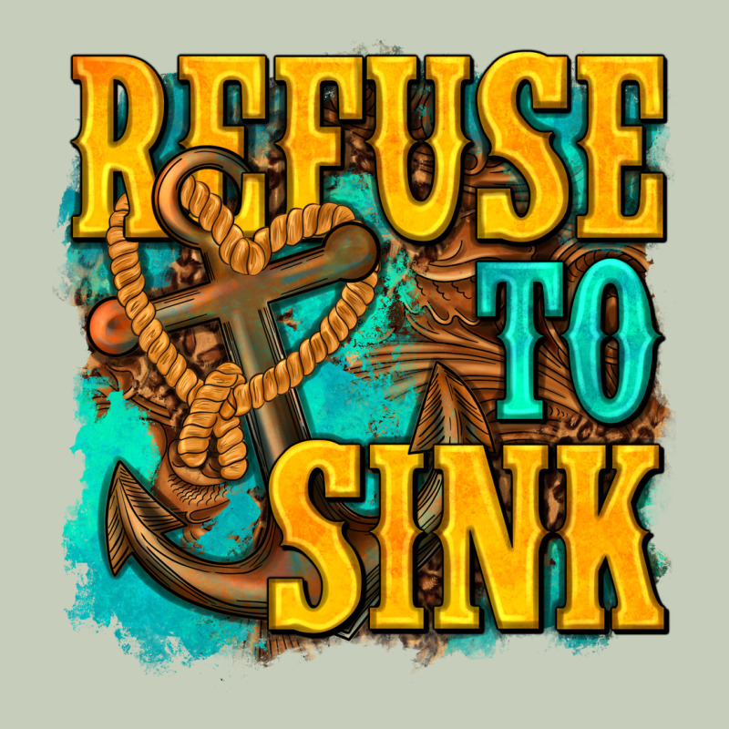 Refuse To Sink Western Long Sleeve Tee by texasbilliewilder | Teevron
