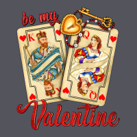 Be My Valentine With Playing Cards And Key Vintage Hoodie | Teevron
