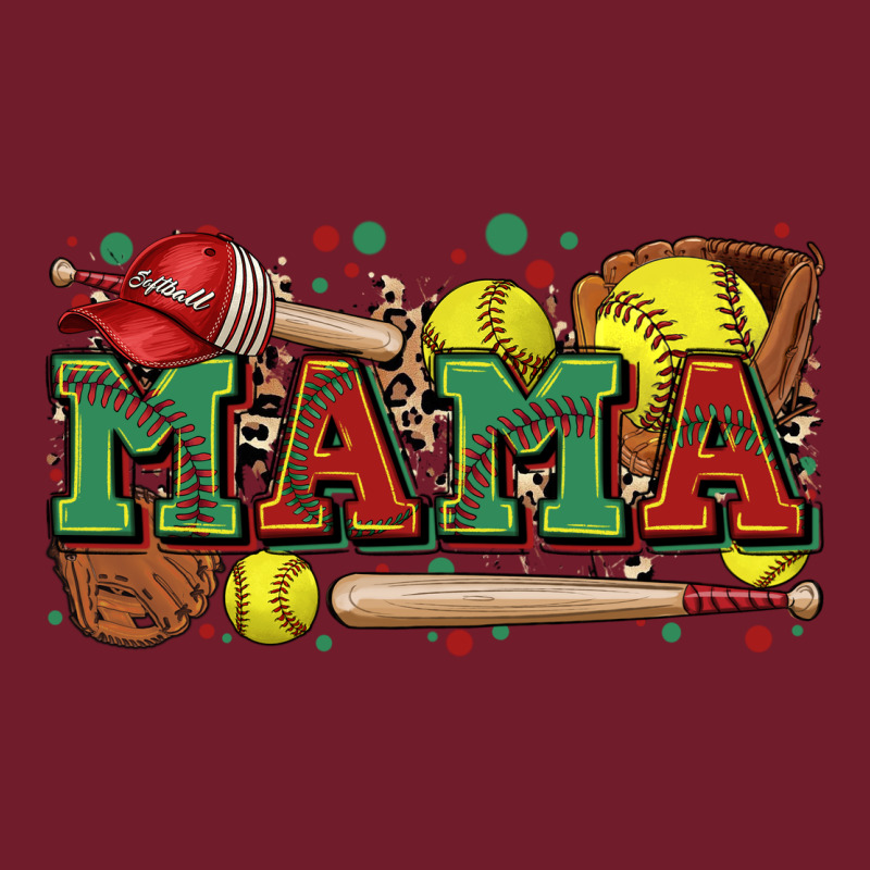 Mama Softball Zipper Hoodie by Zillion Design Studio | Teevron
