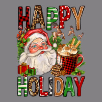 Happy Holiday Santa Claus Christmas Heavyweight Hoodie | Teevron