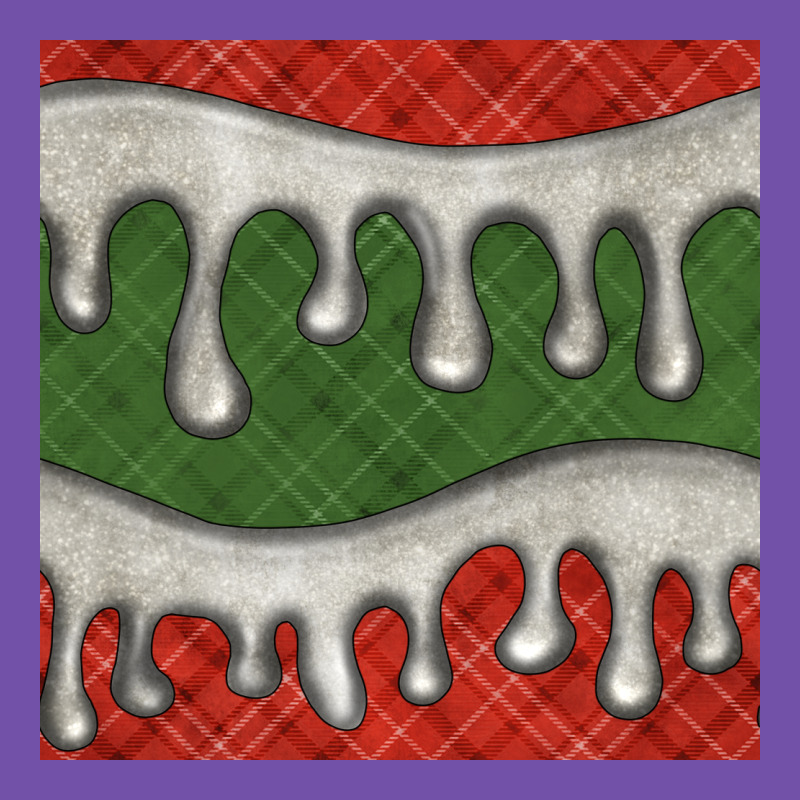 Christmas Plaid And White Glitter Snow Seamless Pattern Premium Sweatshirt by BundleAndBundleShop | Teevron