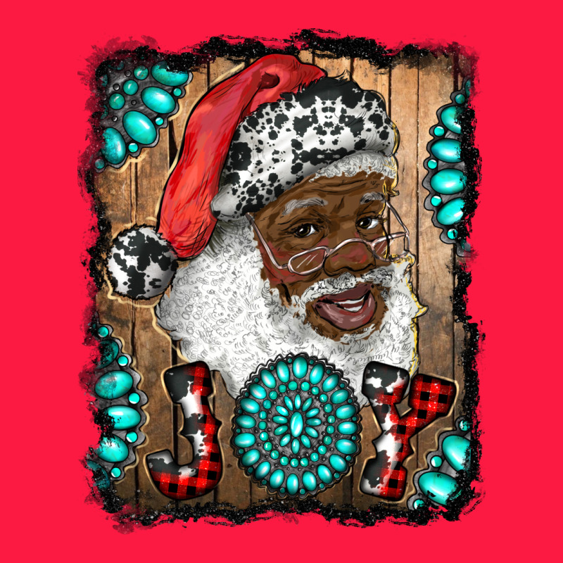 African American Santa Joy Zipper Hoodie by RanaPortraitStore | Teevron