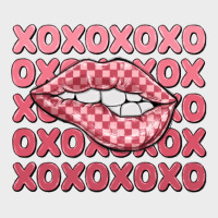 Xoxo Checker Lips Urban Hoodie | Teevron