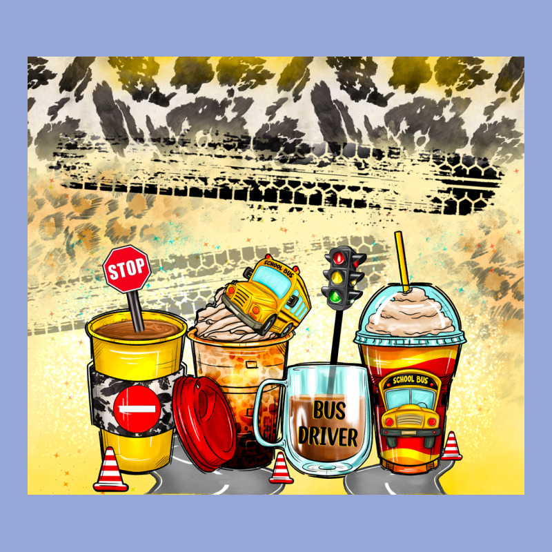 Bus Driver Coffee Cups Classic Tee by Zillion Design Studio | Teevron
